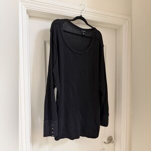 Torrid Black Knit Top